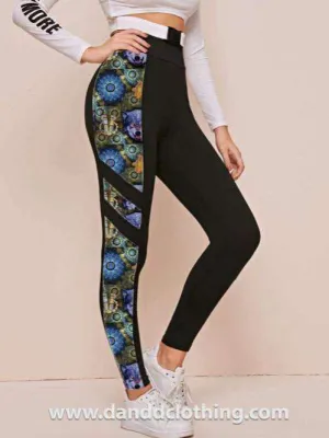 Black African Trousers Wolf