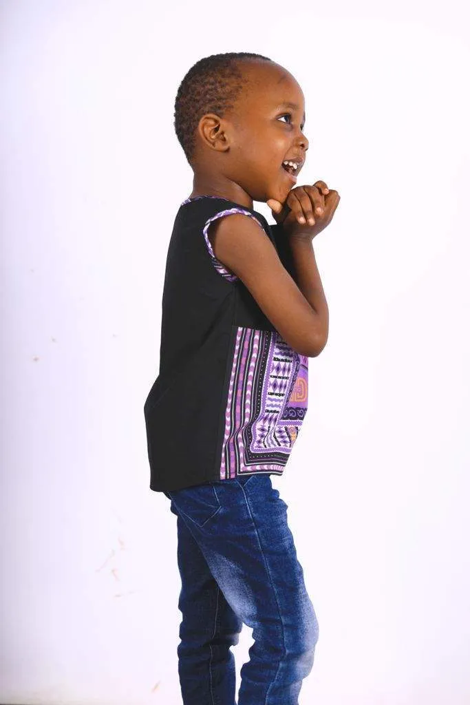 Boys African Singlet Dashiki