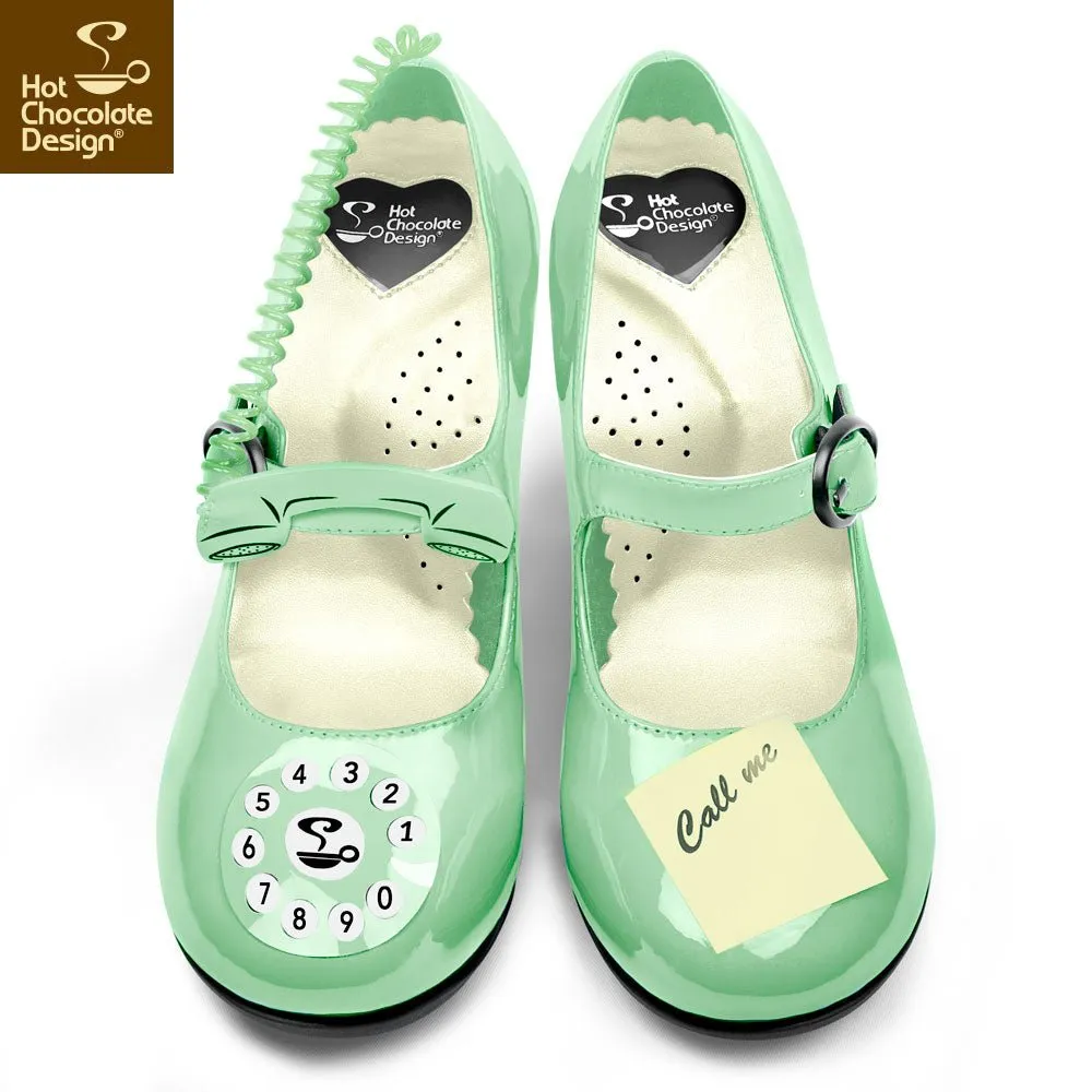 Chocolaticas® CALL ME MINT Women's Mary Jane Pump