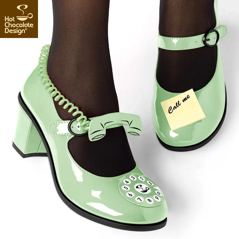 Chocolaticas® CALL ME MINT Women's Mary Jane Pump