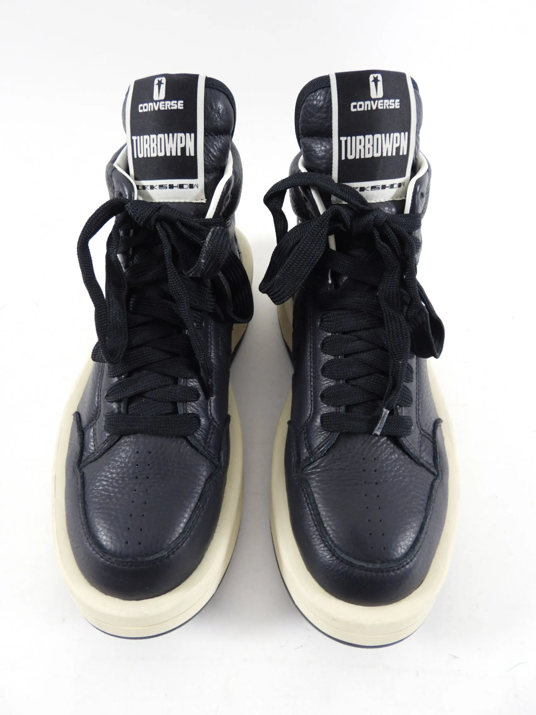 Converse x Rick Owens Turbowpn Limited Edition Leather high Top Sneakers - 40.5 / 9