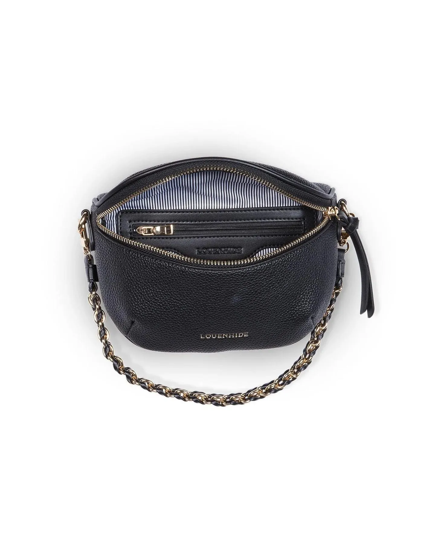 Halsey Sling Bag - Black by Louenhide