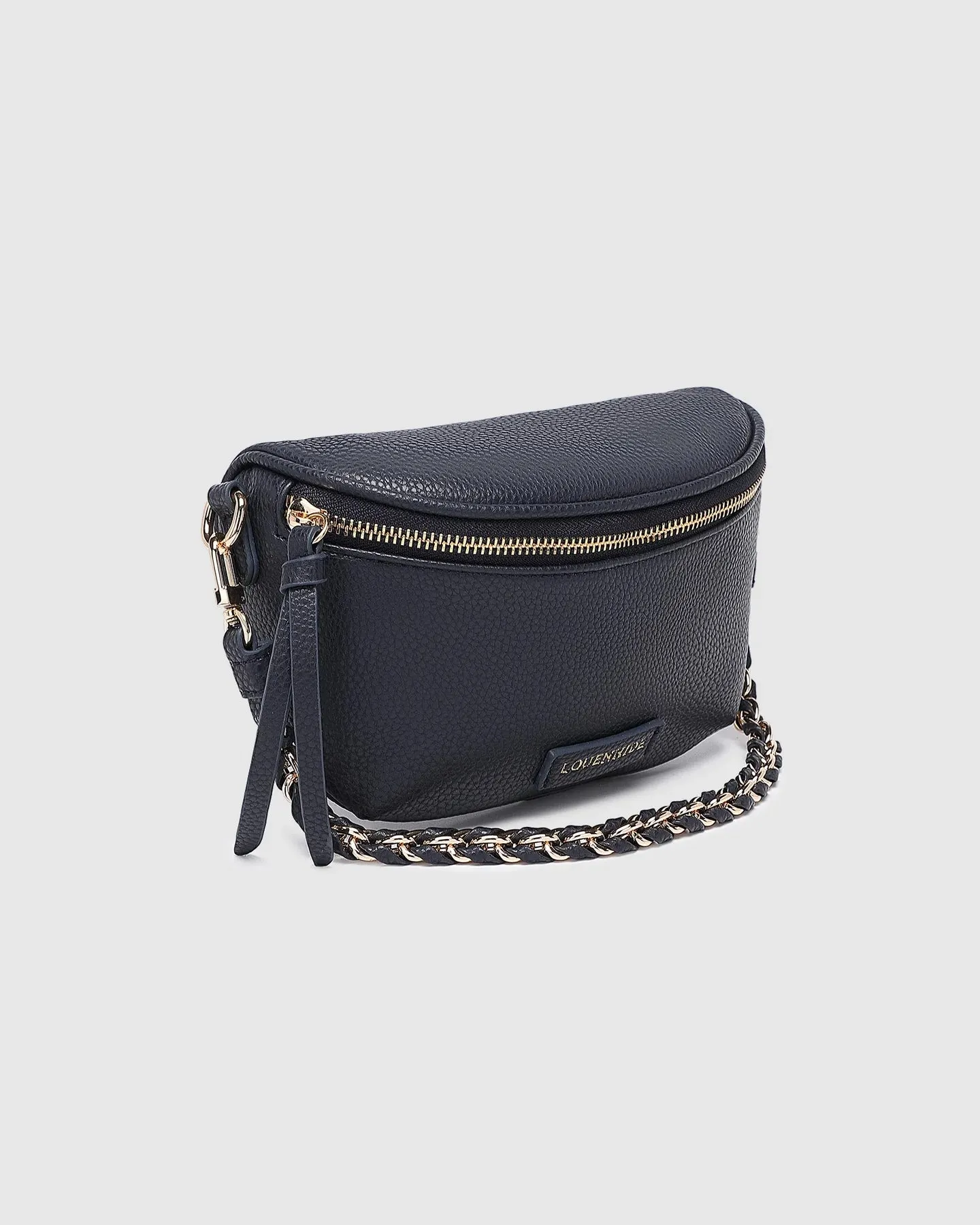 Halsey Sling Bag - Navy by Louenhide