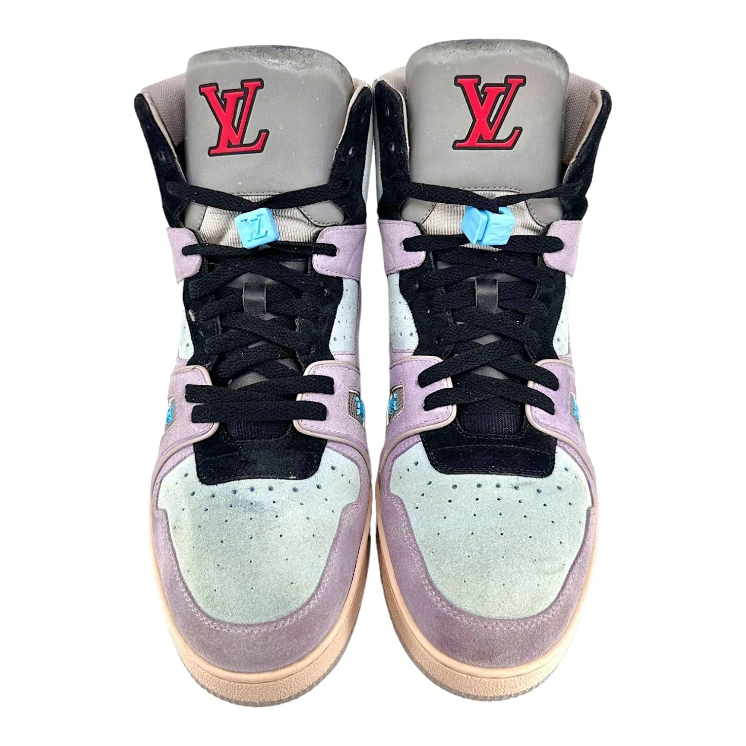 Louis Vuitton LV Trainer High Lavender Light Blue Pre-Owned