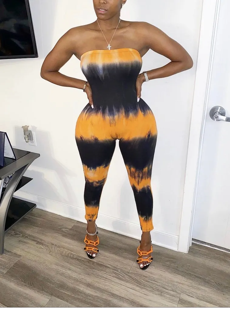 OMBRE Tube Top 🔥TieDye Jumper 🔥Very Stretchy