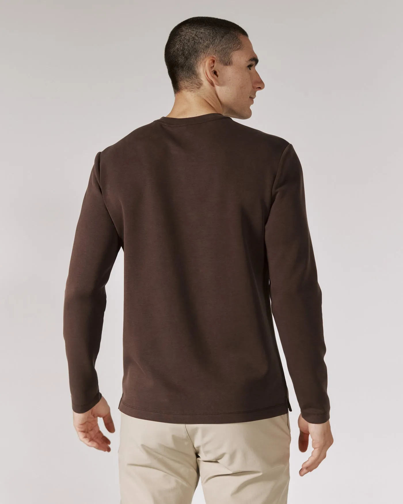 Rev Modal Crewneck - Bordeaux