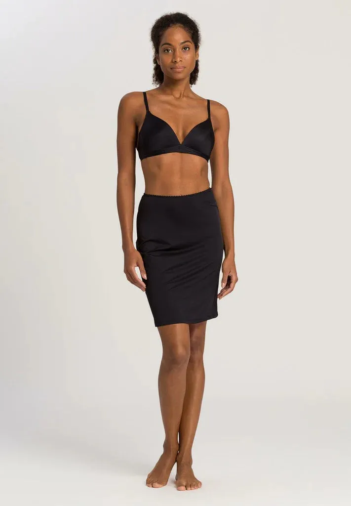 Satin Deluxe Half Slip - Black