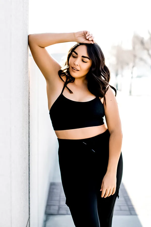 Savvi Swallow Sports Bra- Black Cheetah