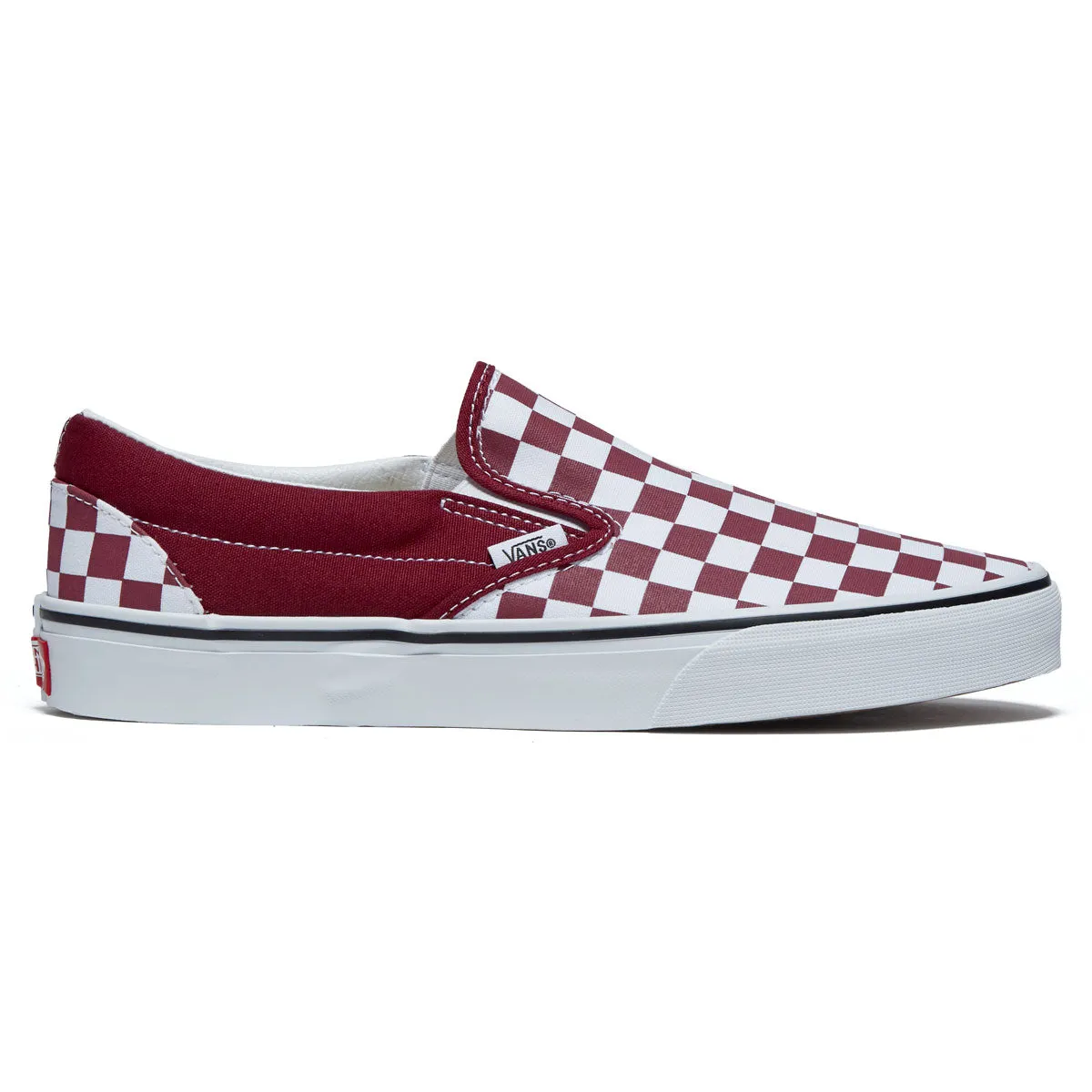 Vans Classic Slip-On Shoes - Checkerboard Rhododendron