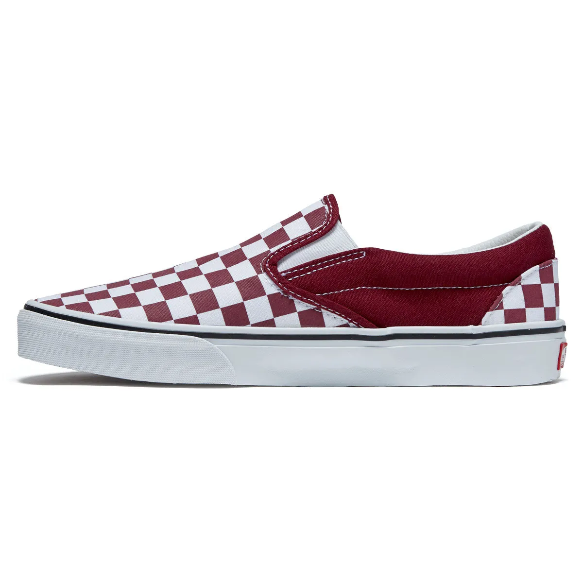Vans Classic Slip-On Shoes - Checkerboard Rhododendron